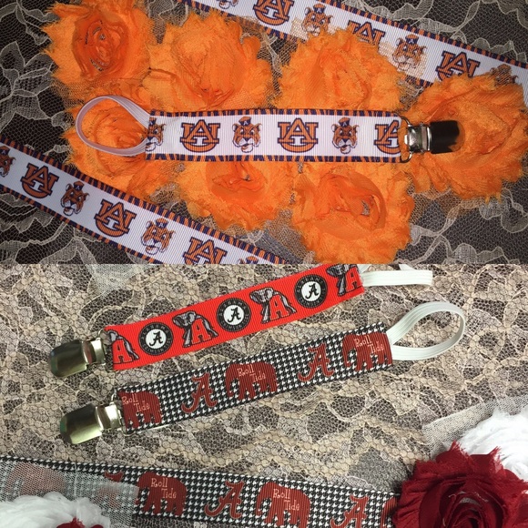 Football team pacifier clips! The season is near!