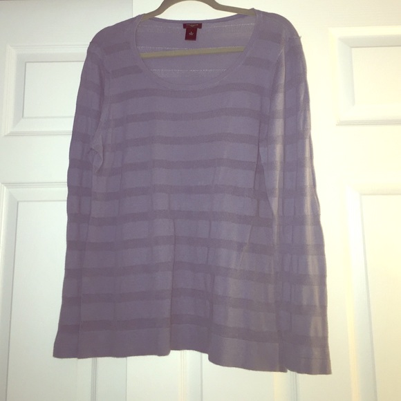 Ann Taylor Cool Blue Sweater