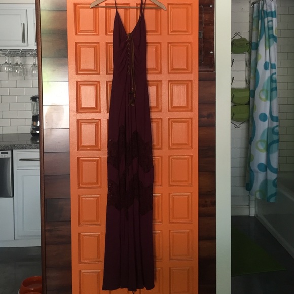 Beautiful Burgundy Sky Dress.  Worn Once. Medium.