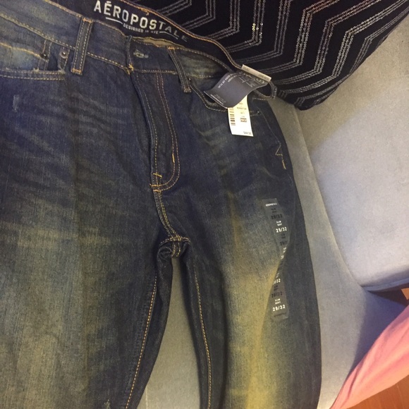 Men's rust fade premium denim jeans