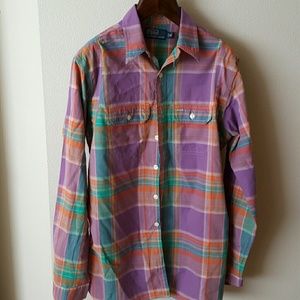 Polo button up Long sleeve