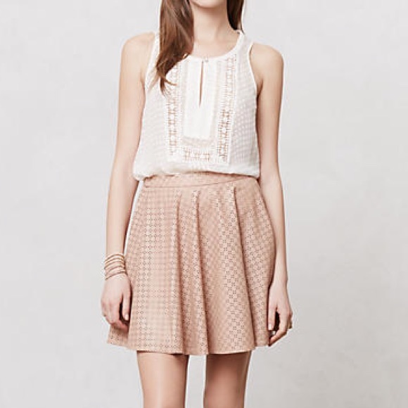 Anthropologie Dresses & Skirts - Leather Anthropologie skirt!!!