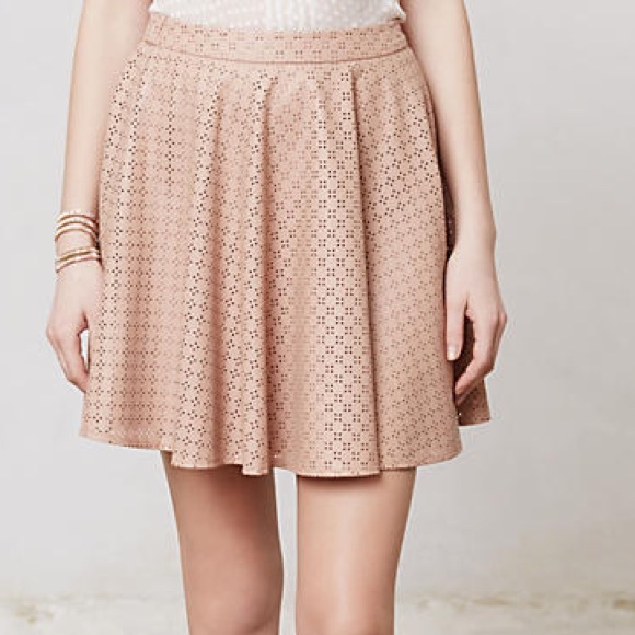 Leather Anthropologie skirt!!! - Picture 2 of 4