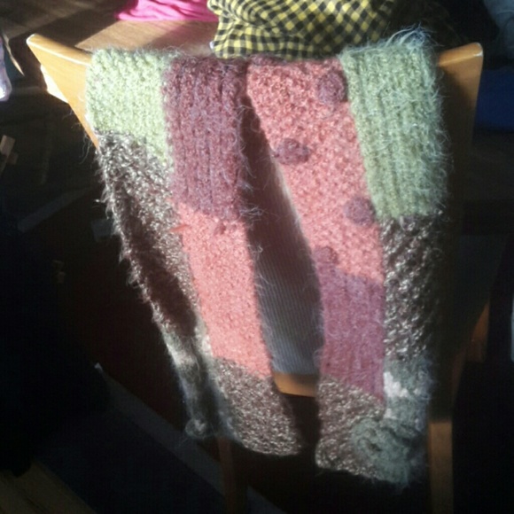 Winter scarf multi colored