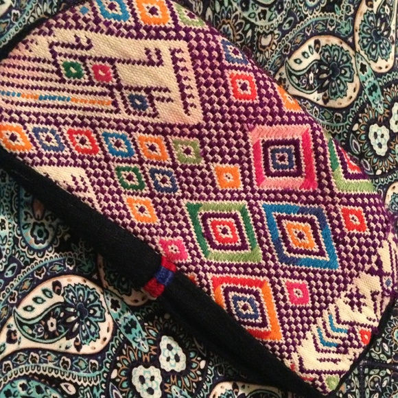 Price Slash: Gypsy hippie boho woven coin purse - Picture 2 of 3