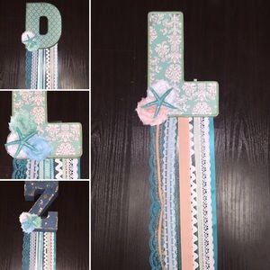 Mermaid/Beach theme wall hangings!!!