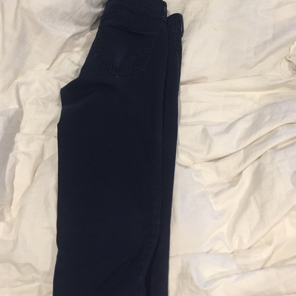Navy jeans
