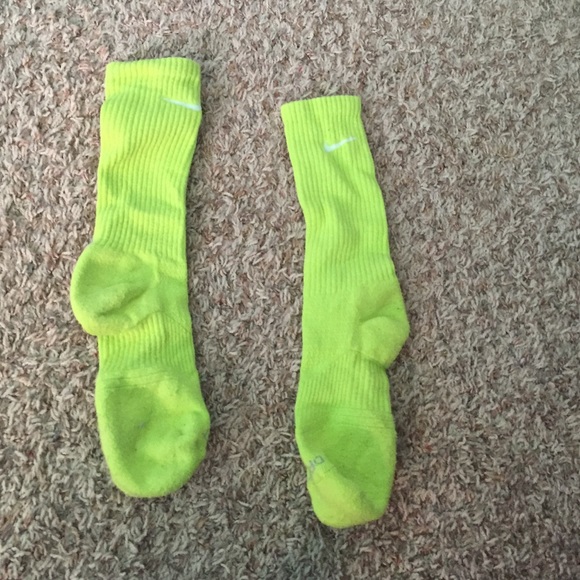 Neon Green Nike Elites