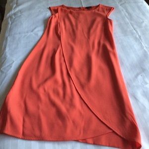Simple coral dress