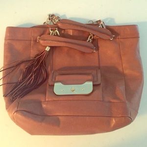 DVF Leather Tote : Perfect for work commute/school