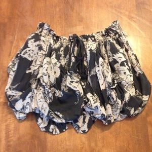 Allsaints silk Draconis Skirt