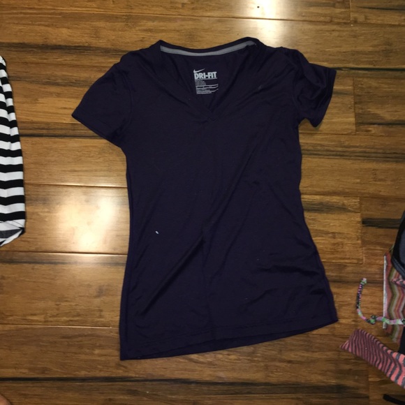 deep purple dri fit shirt