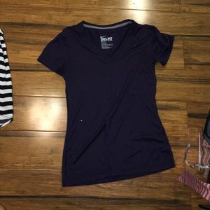 deep purple dri fit shirt