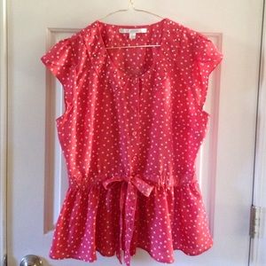 Lauren Conrad short-sleeved blouse.