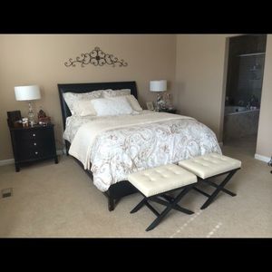 Pottery Barn duvet cover and 2 standard sham