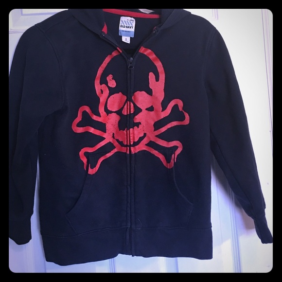 Other - Blue skull sweatshirt 🐺