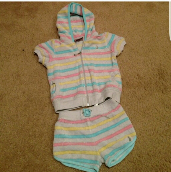 REDUCED! Juicy Couture Girls Play Set 18-24 months