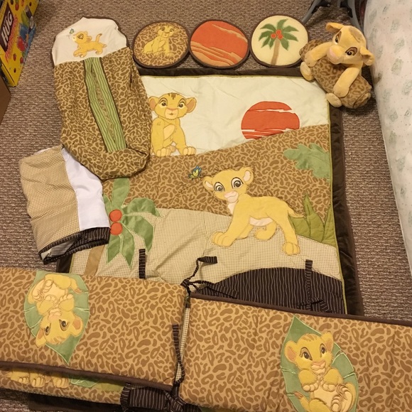 Baby lion king nursery set