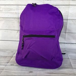 Dark purple backpack