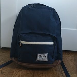 Navy Herschel Back Pack