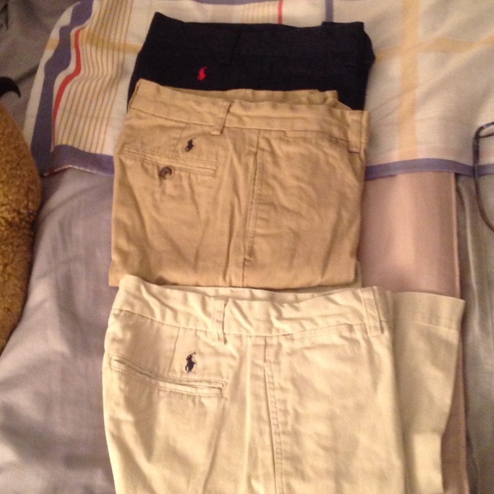 Ralph Lauren 100% cotton chino pants Price Firm