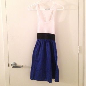 Tank top colorblock dress