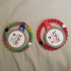 TWO AUTHENTIC LOKAI BRACELETS