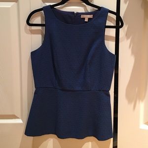 Banana Republic size 4 Peplum Top