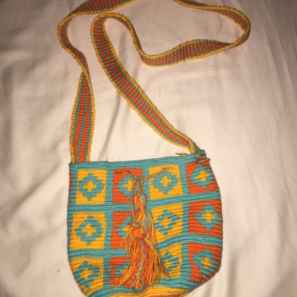 Small mochila wayuu - handmade bag