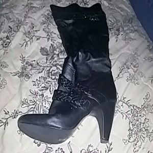 black 3" heel ~tall~ (8M)