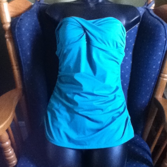 Women's green swimsuit