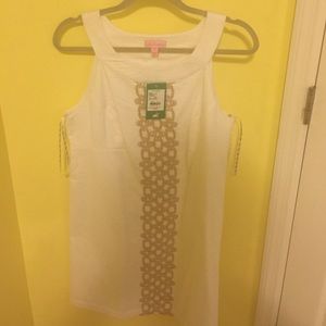 Lilly Pulitzer Jacqueline Shift Dress-Resort White
