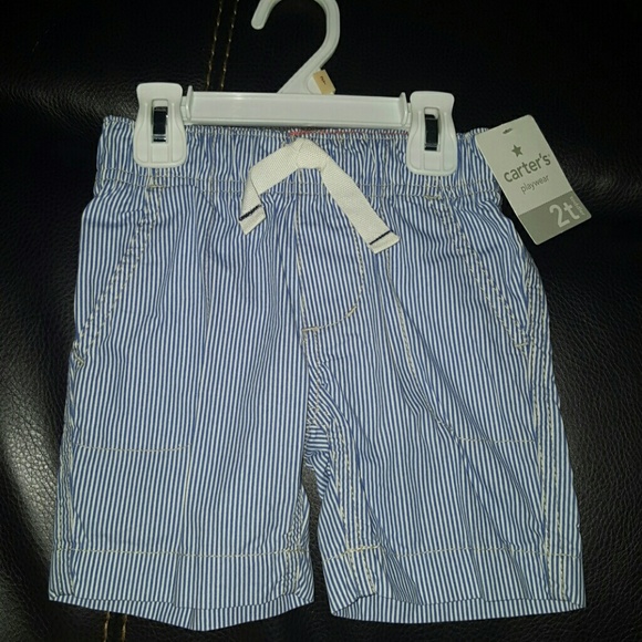 Toddler pinstripe shorts