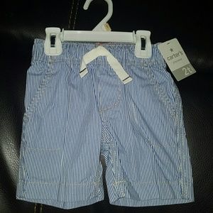 Toddler pinstripe shorts