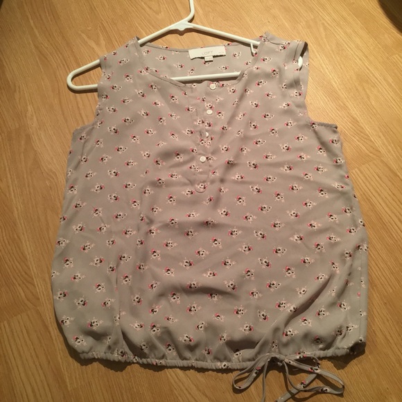 LOFT Sleeveless Blouse - Sz SP - Picture 1 of 3