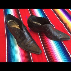 BCBG booties black loved and used