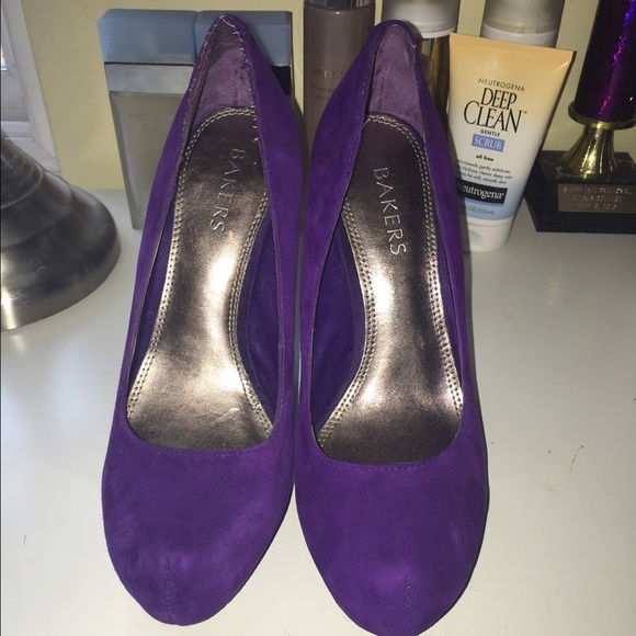 Bakers Shoes - 🔴Price Drop🔴Baker Purple Heels 💜💜