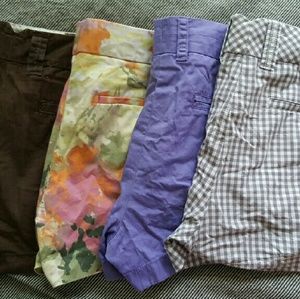 J crew 3" shorts (priced for all 4)