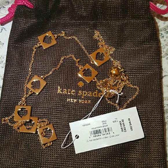 KATE SPADE hole punch necklaces - Picture 2 of 4