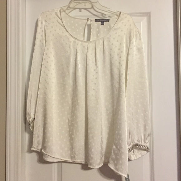 NY Collection NWT. Cream Color