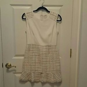 Line & Dot Tweed Dress