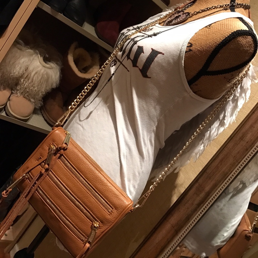 ❤️REDUCED❤️Rebecca Minkoff 5-Zip Crossbody