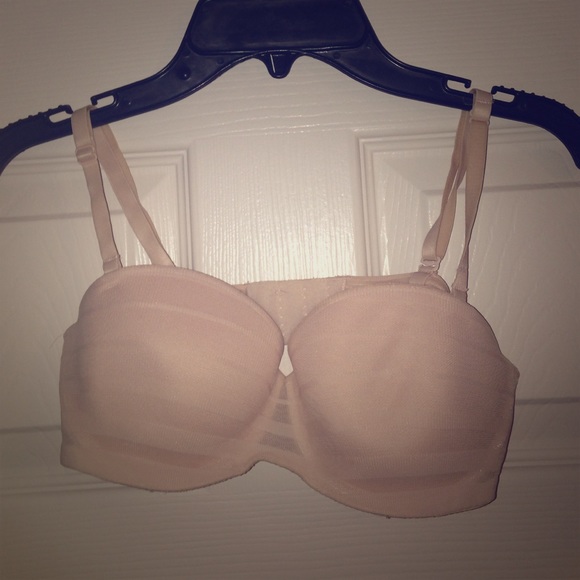 Pink Mesh H&M Balconette Bra
