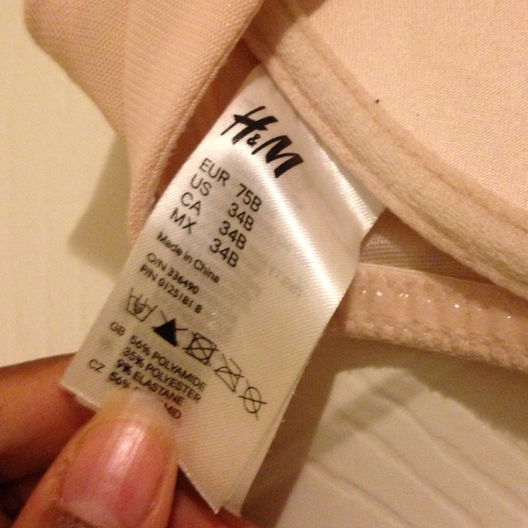 Pink Mesh H&M Balconette Bra - Picture 2 of 2