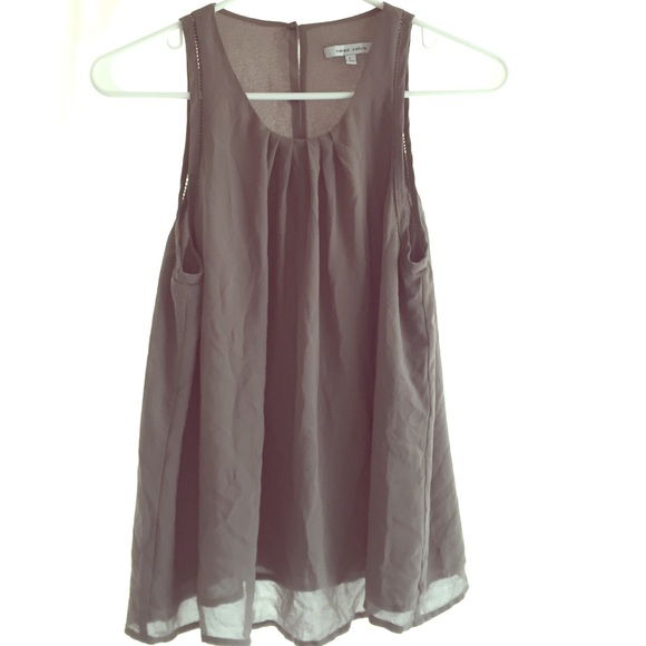 Grey chiffon blouse - Picture 1 of 3