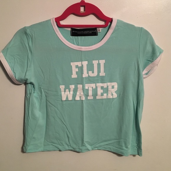 Omighty Tops - Fiji water crop top