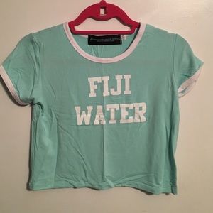 Fiji water crop top