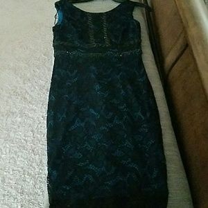 Like new black and green Sangria dress.