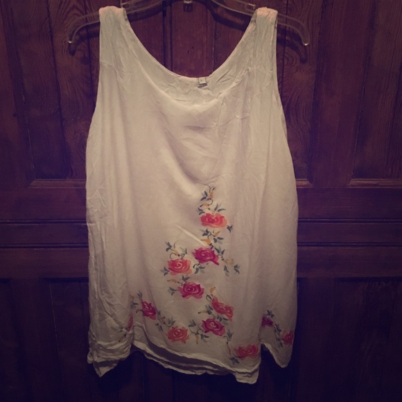 Floral Mini Dress/Tunic