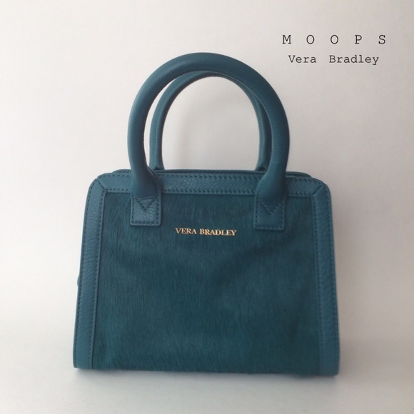 Vera Bradley Mini Satchel Crossbody in Teal - Picture 2 of 4